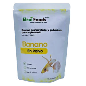 Banano en polvo