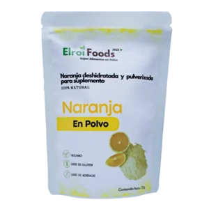 Naranja en polvo